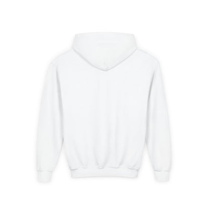 Youth Hoodie - "Santa's Little Cozy Queen" Christmas Wreath Design