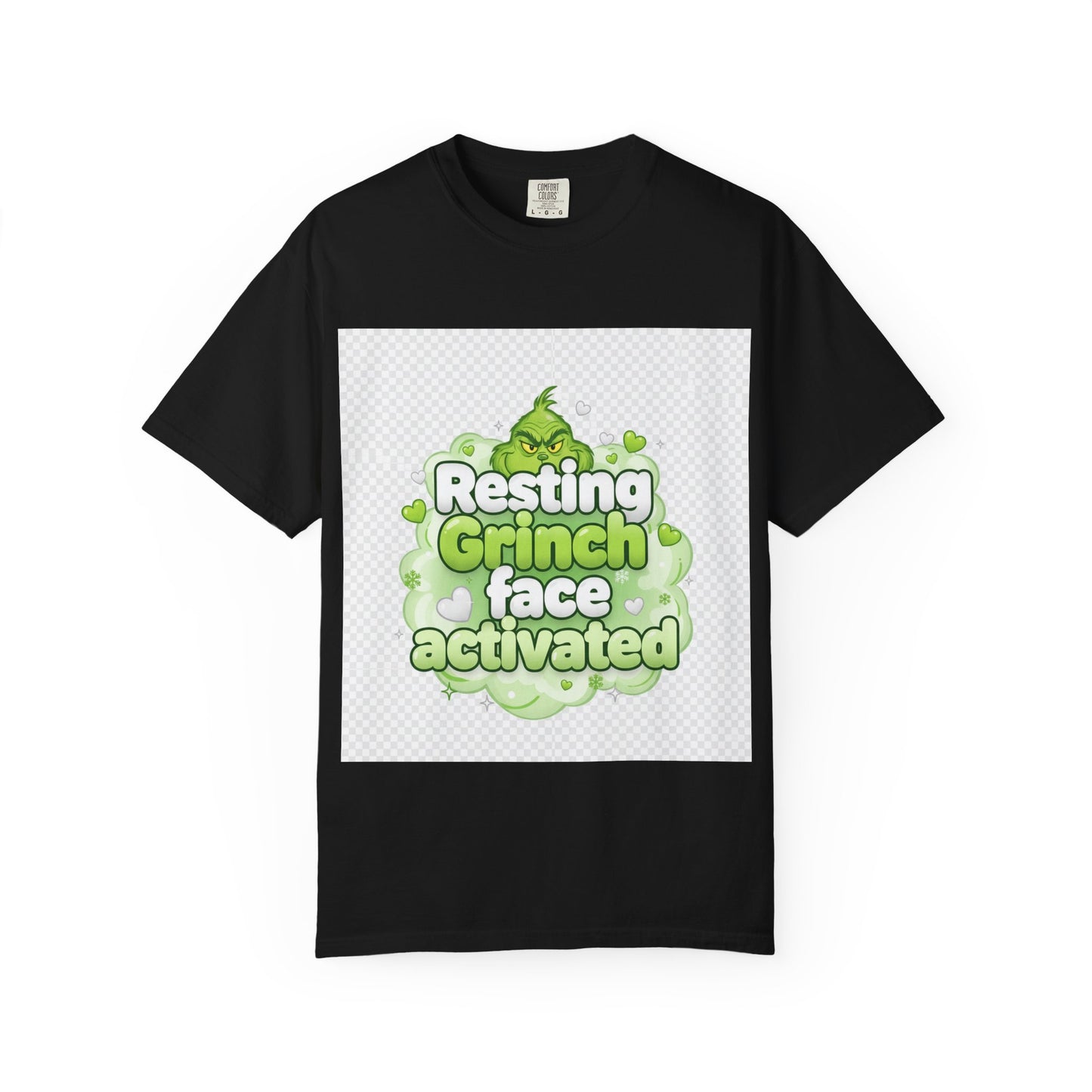 Resting Grinch Face Activated T-Shirt