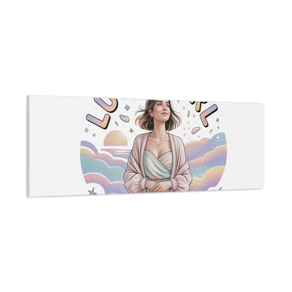 Lucky Girl 2026 Canvas | Manifest Luck, 2026 Lucky Charms