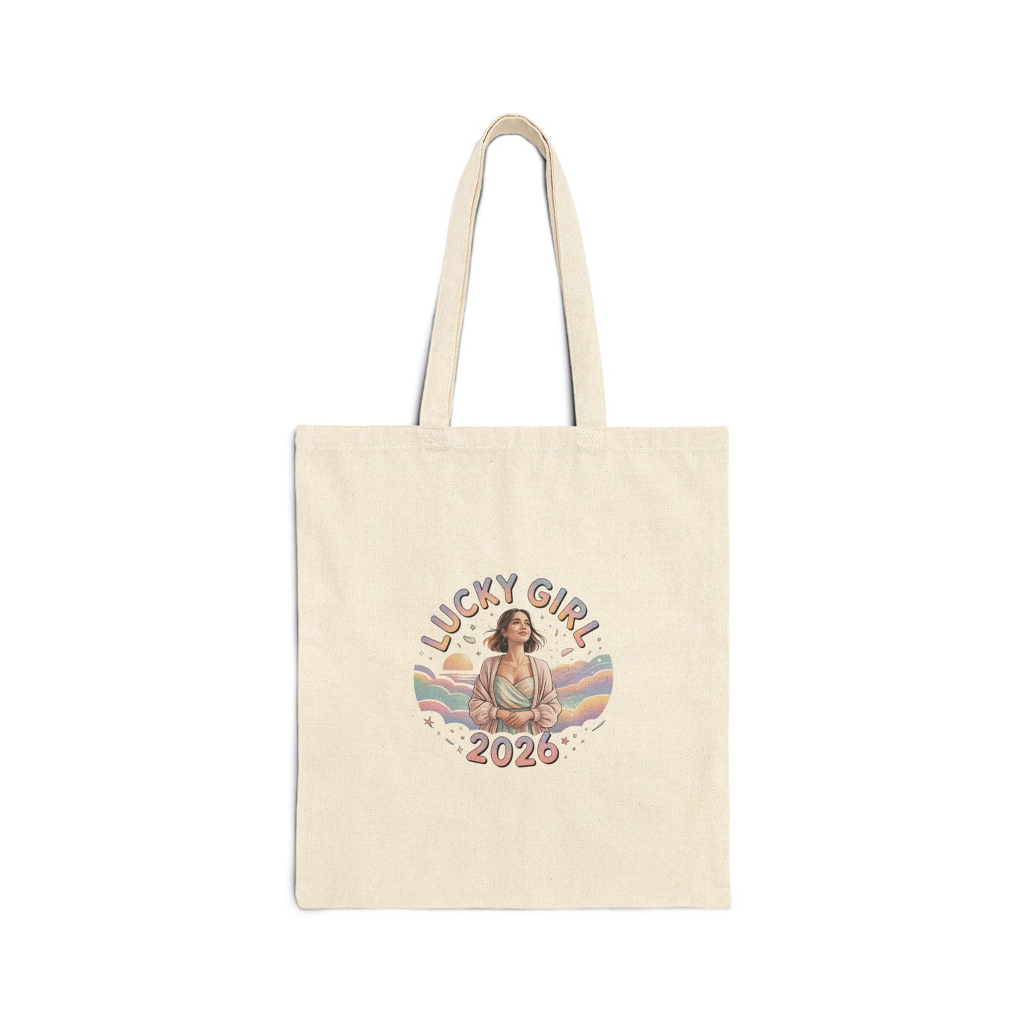 Lucky Girl 2026 Manifest Luck Tote | 2026 lucky charms, angel number