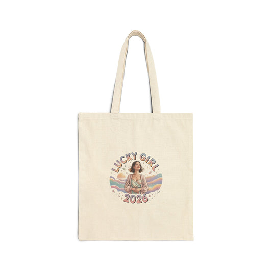 Lucky Girl 2026 Manifest Luck Tote | 2026 lucky charms, angel number