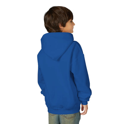 Christian Kids Hoodie — "Jesus Saw the Little Children" Colorful Faith Pullover
