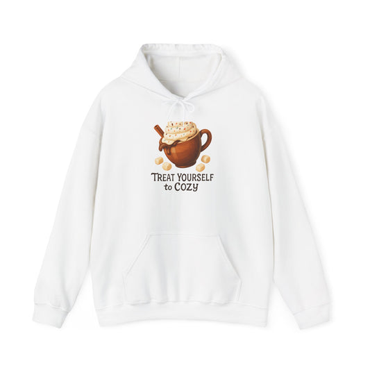 Hoodie — Treat Yourself to Cozy Hot Cocoa Graphic Hoodie