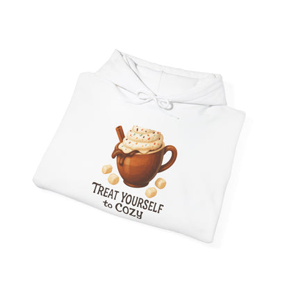 Hoodie — Treat Yourself to Cozy Hot Cocoa Graphic Hoodie