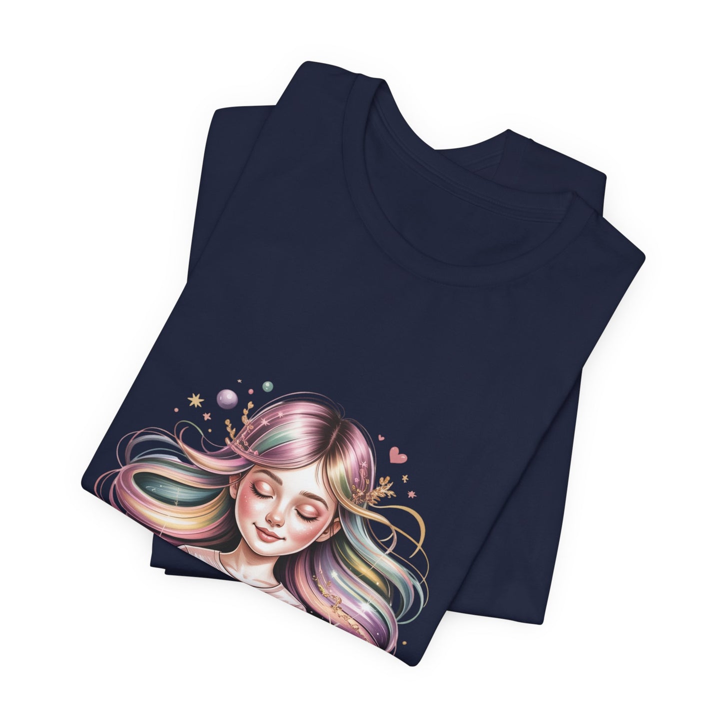 Lucky Girl 2026 mantra tee | Manifest Luck, angel number shirt