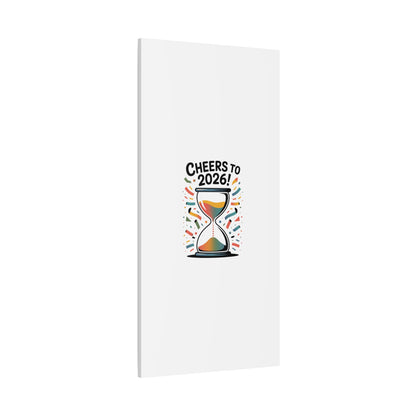 Cheers to 2026 Hourglass Canvas | 2026 goals, new year motivation