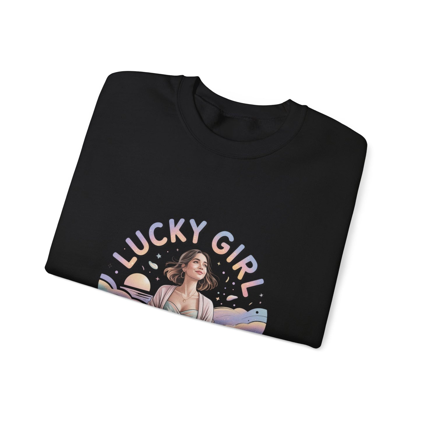 Lucky Girl 2026 Manifest Luck Sweatshirt | 2026 Lucky Charms, Angel Number