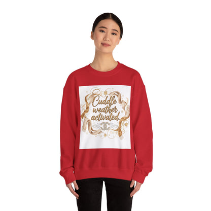 Cuddle Weather Activated Crewneck Sweatshirt — Cozy Winter Pullover
