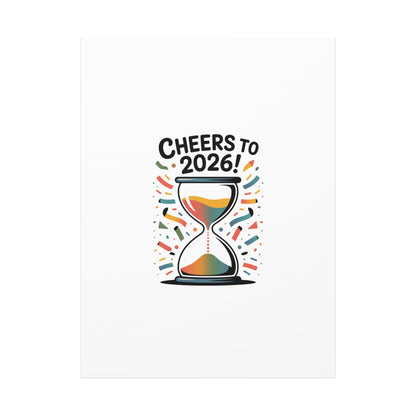 Cheers to 2026 Hourglass Canvas | 2026 goals, new year motivation