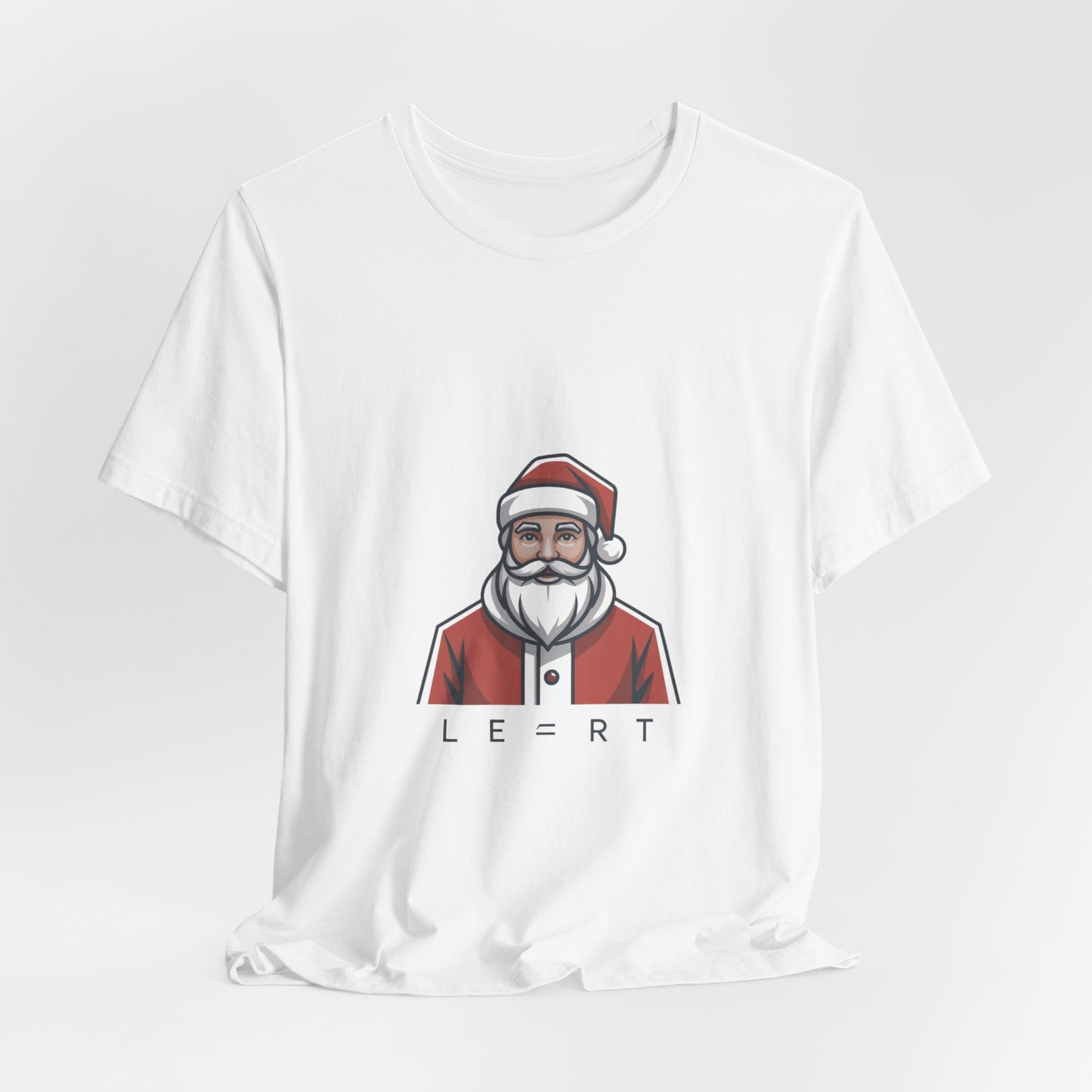 Minimal Santa Graphic Tee | Modern Santa, Abstract Christmas Shirt