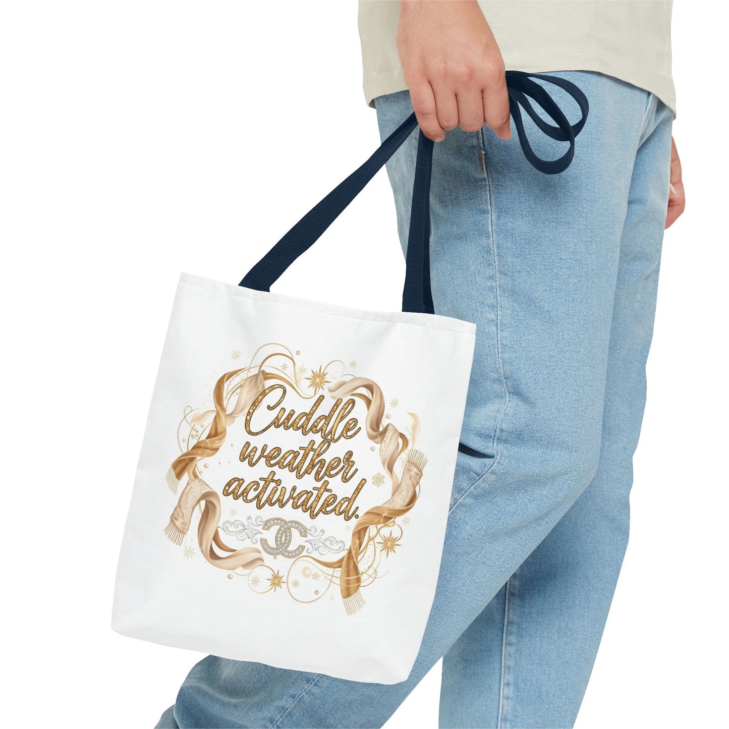 Cuddle Weather Activated Tote Bag — Cozy Fall Cozy Season Canvas Tote