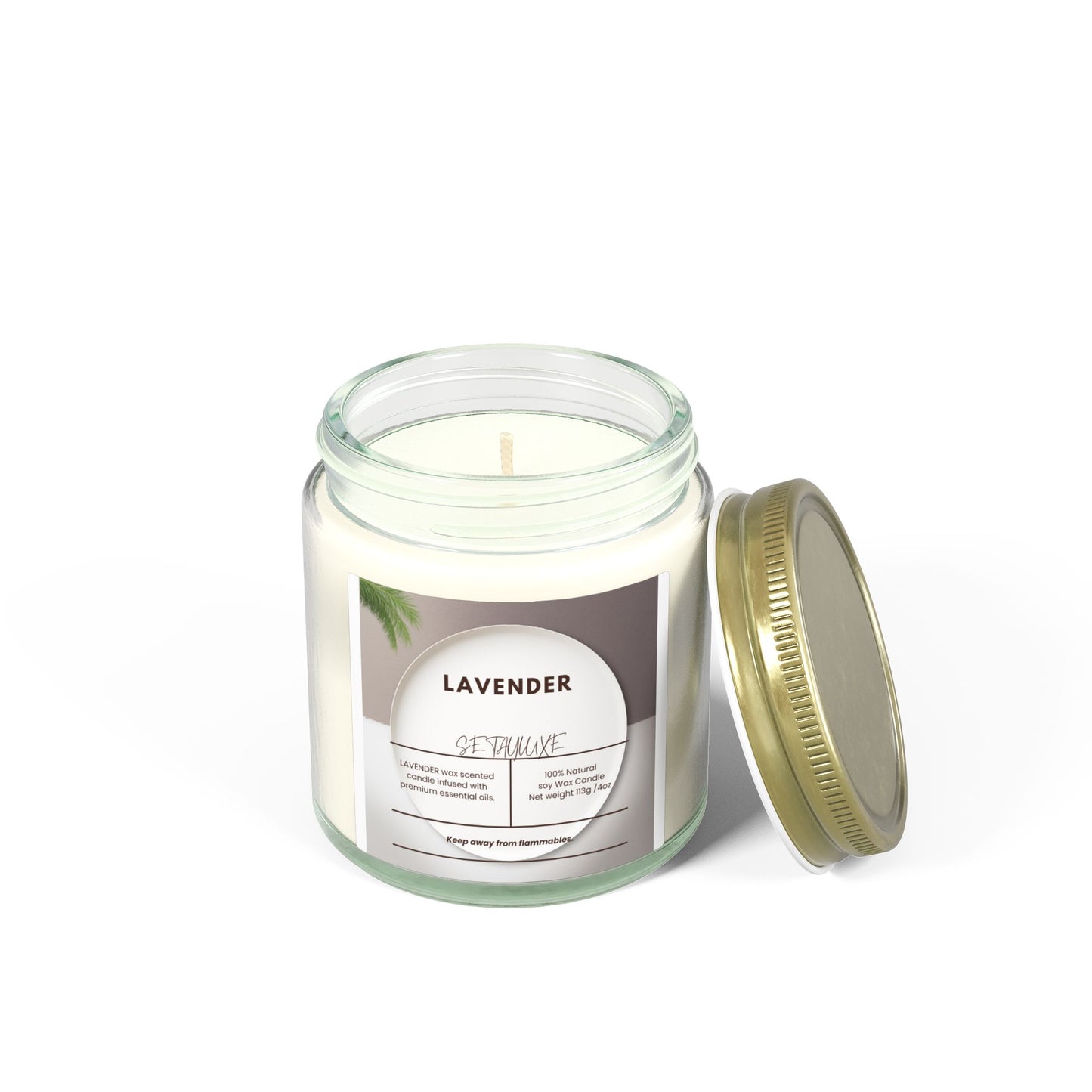 Lavender  Scented Candle (4oz & 9oz)