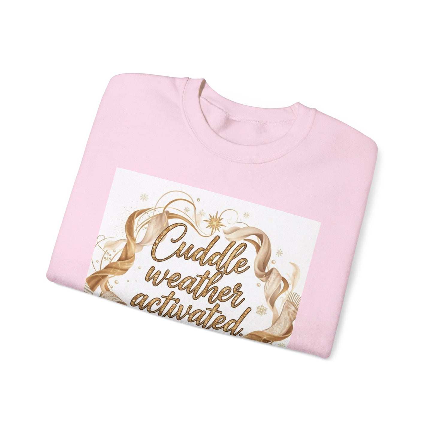 Cuddle Weather Activated Crewneck Sweatshirt — Cozy Winter Pullover