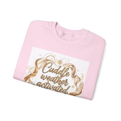 Cuddle Weather Activated Crewneck Sweatshirt — Cozy Winter Pullover