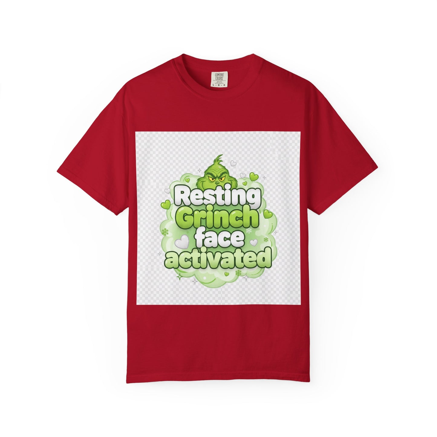 Resting Grinch Face Activated T-Shirt