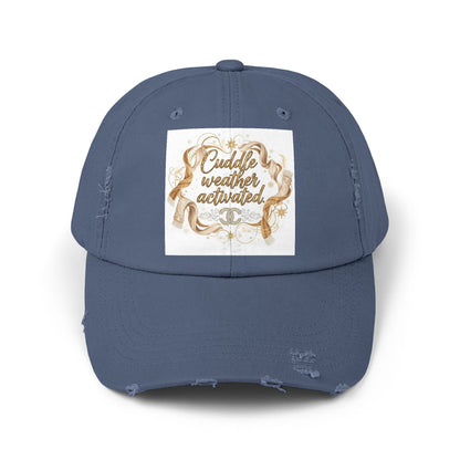 Cuddle Weather Activated Distressed Cap