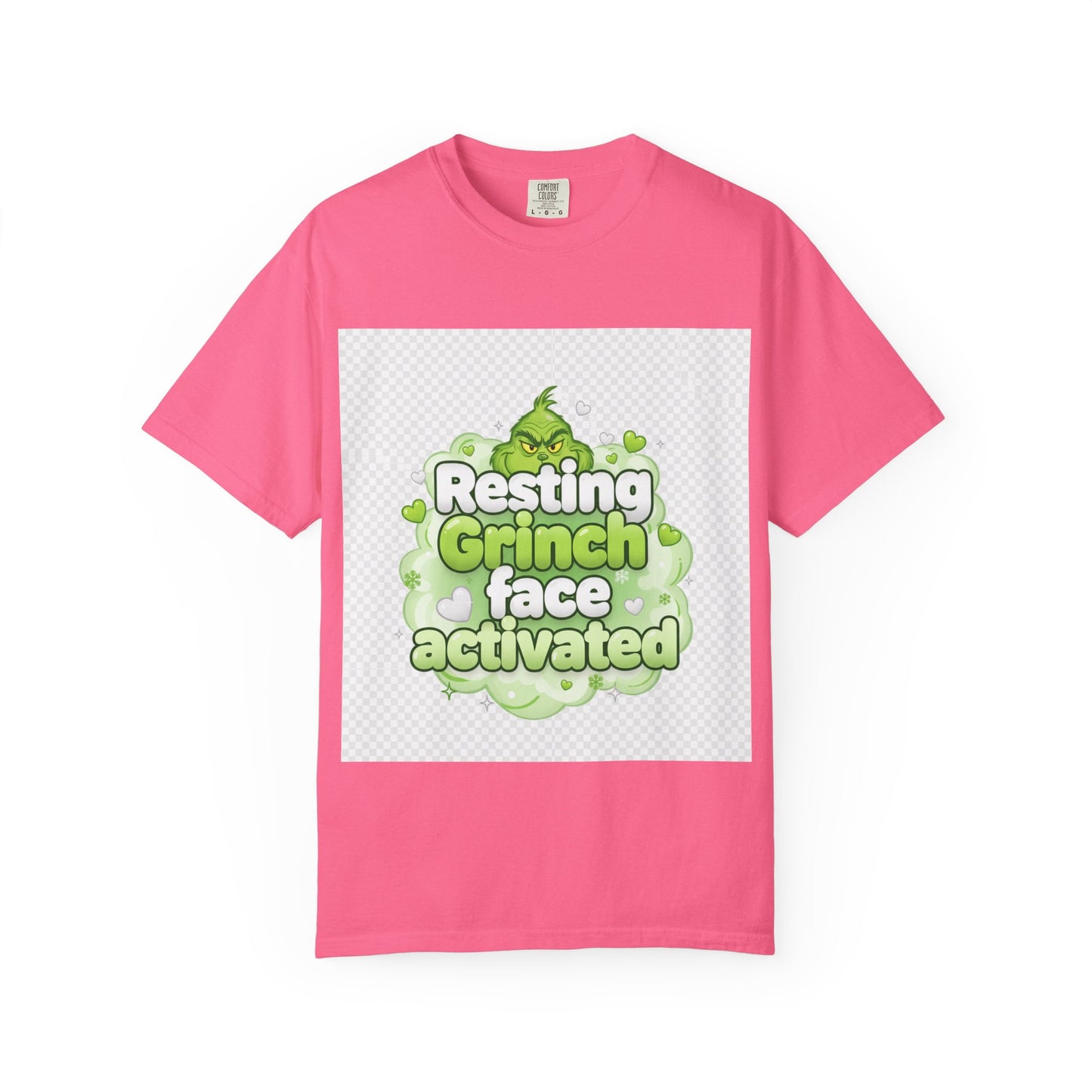 Resting Grinch Face Activated T-Shirt