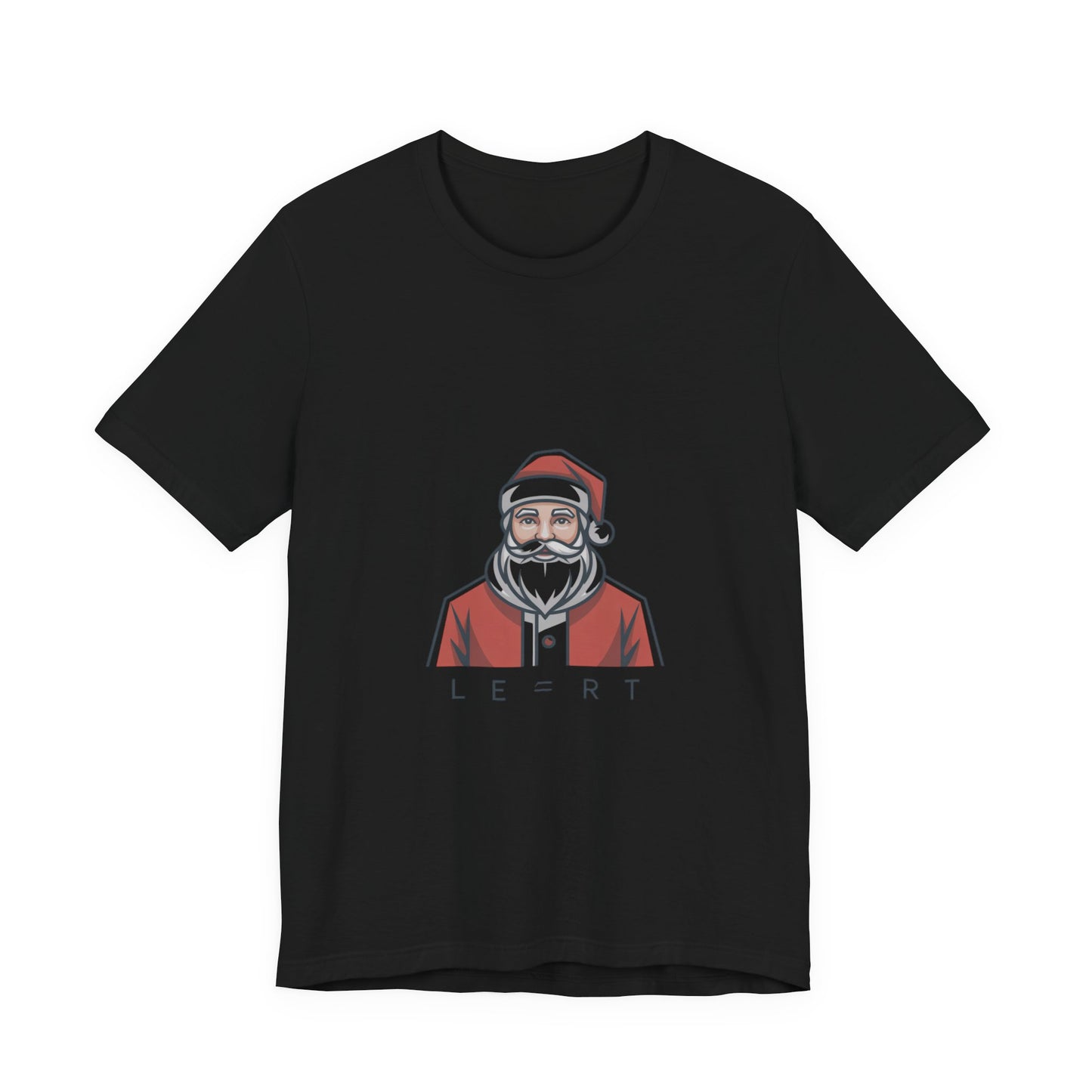 Minimal Santa Graphic Tee | Modern Santa, Abstract Christmas Shirt