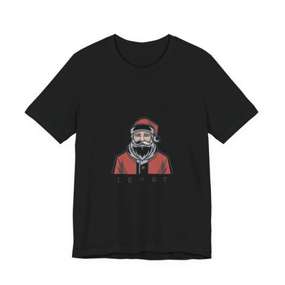 Minimal Santa Graphic Tee | Modern Santa, Abstract Christmas Shirt
