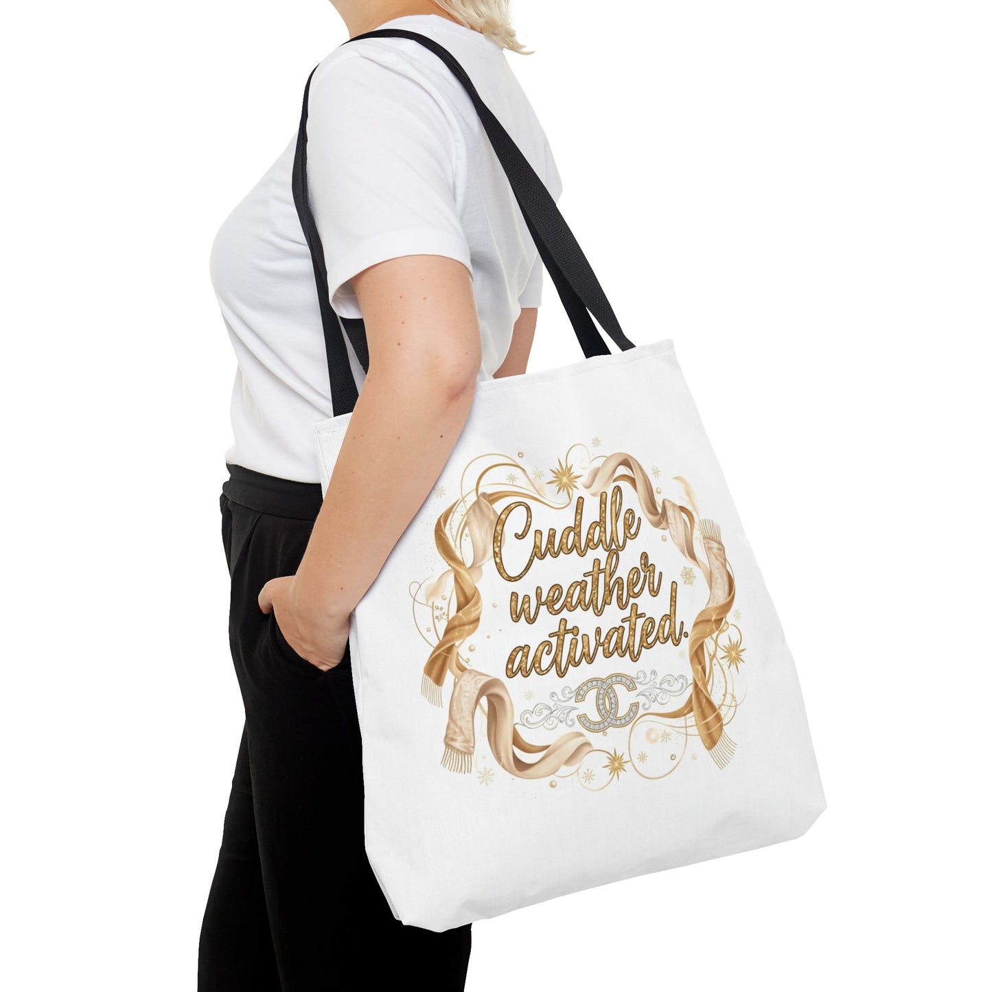 Cuddle Weather Activated Tote Bag — Cozy Fall Cozy Season Canvas Tote