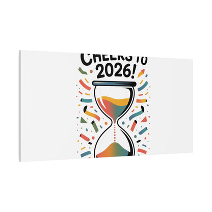 Cheers to 2026 Hourglass Canvas | 2026 goals, new year motivation