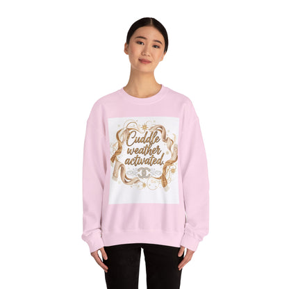 Cuddle Weather Activated Crewneck Sweatshirt — Cozy Winter Pullover