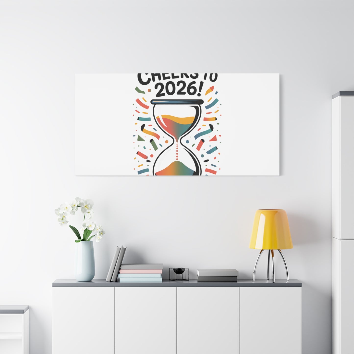 Cheers to 2026 Hourglass Canvas | 2026 goals, new year motivation
