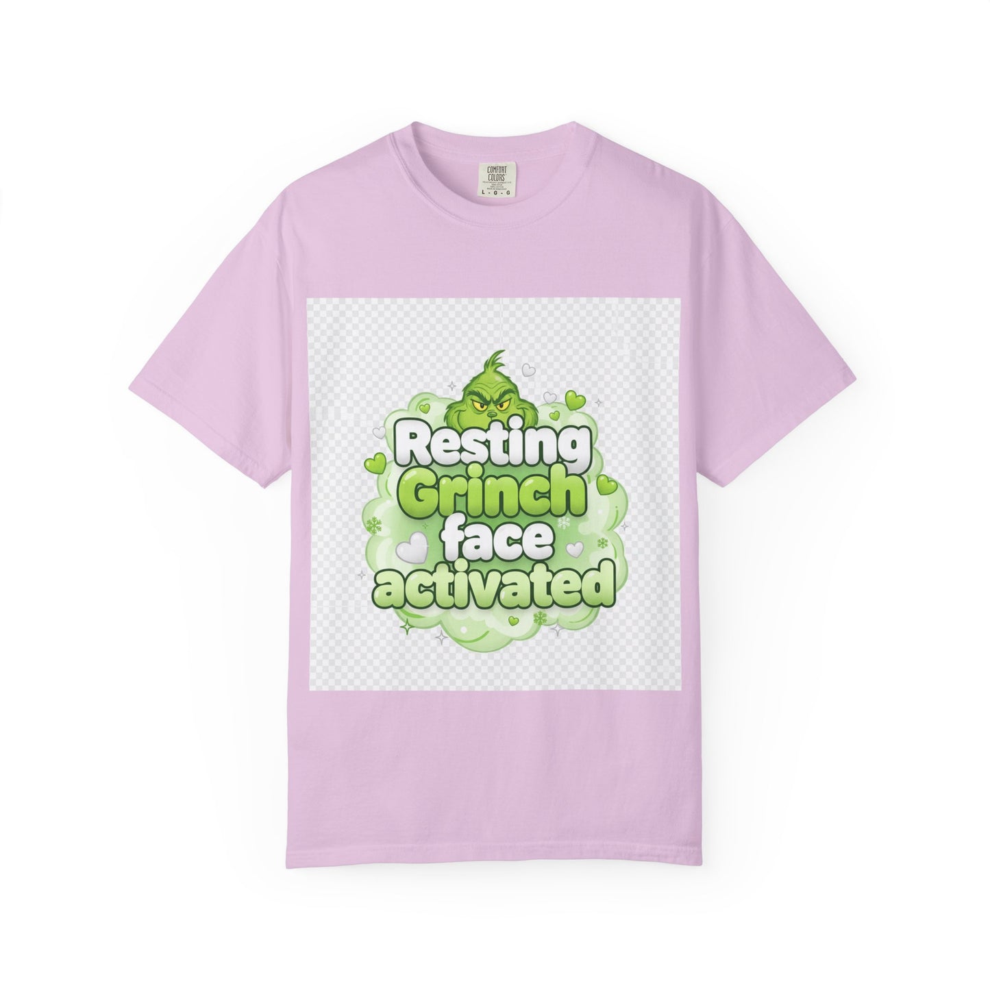 Resting Grinch Face Activated T-Shirt