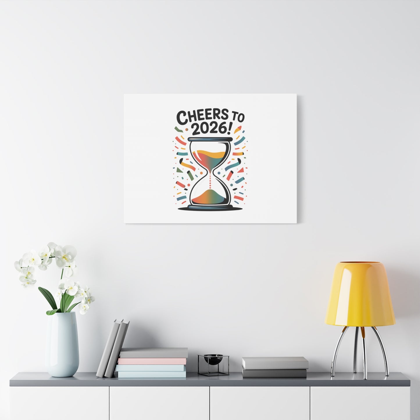 Cheers to 2026 Hourglass Canvas | 2026 goals, new year motivation