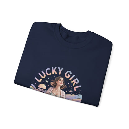 Lucky Girl 2026 Manifest Luck Sweatshirt | 2026 Lucky Charms, Angel Number