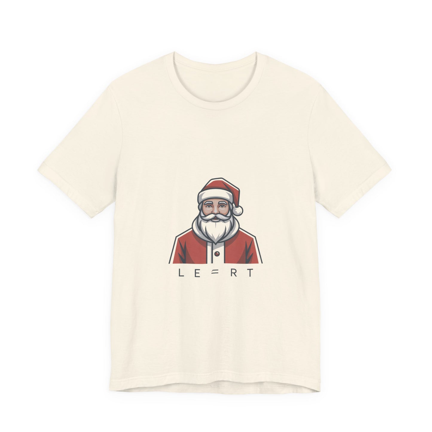 Minimal Santa Graphic Tee | Modern Santa, Abstract Christmas Shirt