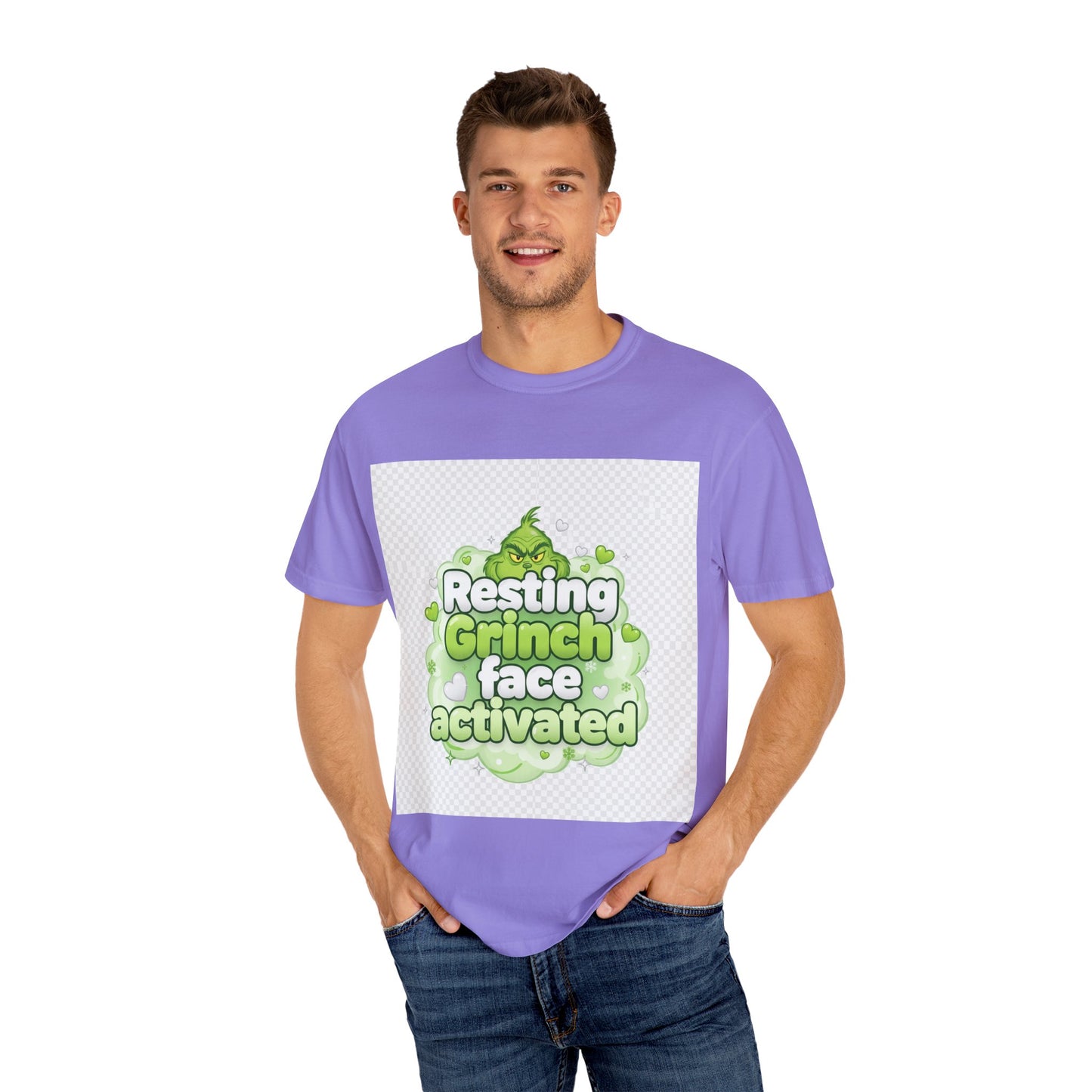 Resting Grinch Face Activated T-Shirt