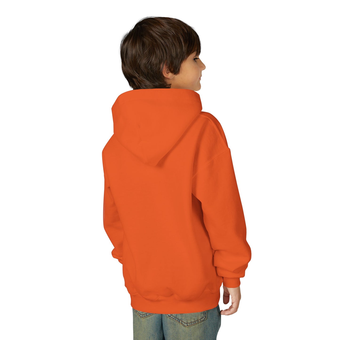 Christian Kids Hoodie — "Jesus Saw the Little Children" Colorful Faith Pullover