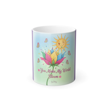 Blooming Sun Color Morphing Mug - 11oz