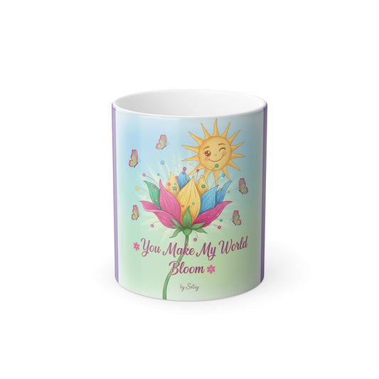 Blooming Sun Color Morphing Mug - 11oz