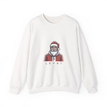 Minimal Santa Graphic Sweatshirt | Modern Santa, Geometric Christmas