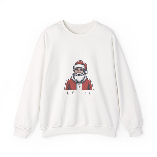 Minimal Santa Graphic Sweatshirt | Modern Santa, Geometric Christmas