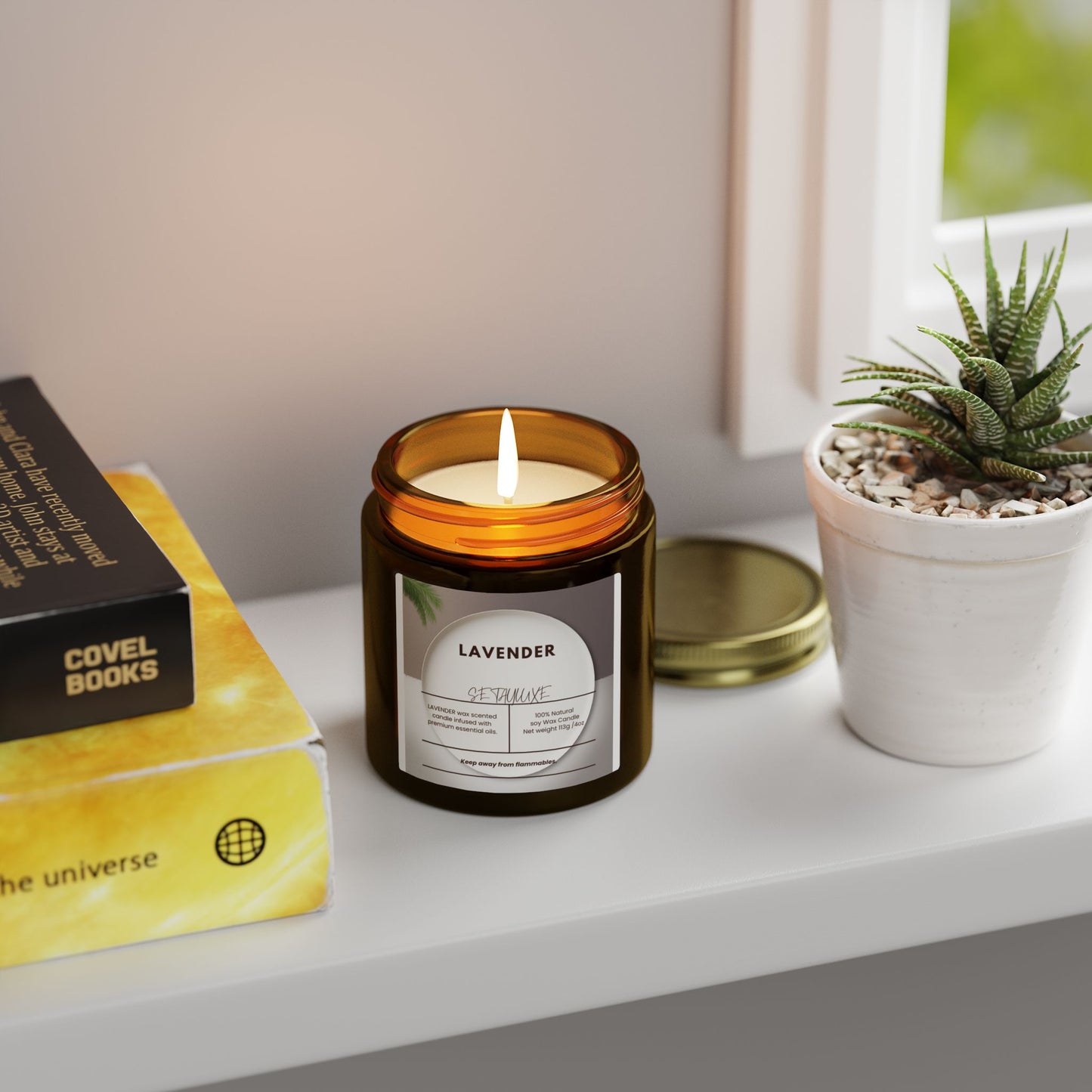 Lavender  Scented Candle (4oz & 9oz)