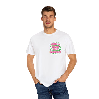T-Shirt - 'Still A Mess But Blessed' Floral Graphic Tee