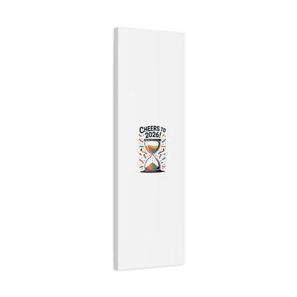 Cheers to 2026 Hourglass Canvas | 2026 goals, new year motivation