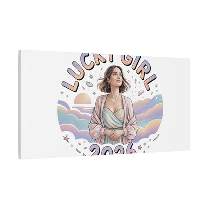 Lucky Girl 2026 Canvas | Manifest Luck, 2026 Lucky Charms