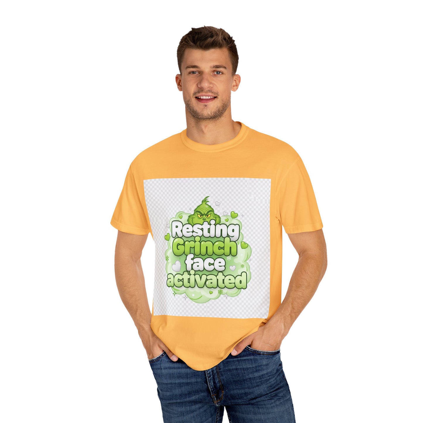 Resting Grinch Face Activated T-Shirt