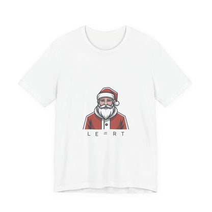 Minimal Santa Graphic Tee | Modern Santa, Abstract Christmas Shirt