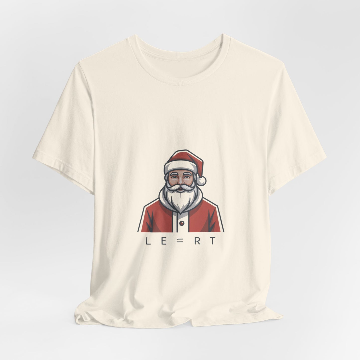Minimal Santa Graphic Tee | Modern Santa, Abstract Christmas Shirt