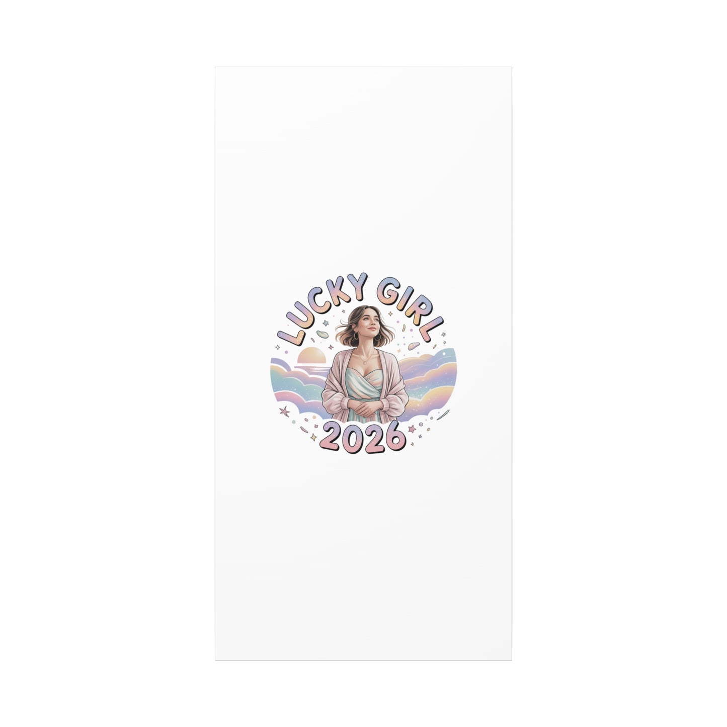 Lucky Girl 2026 Canvas | Manifest Luck, 2026 Lucky Charms