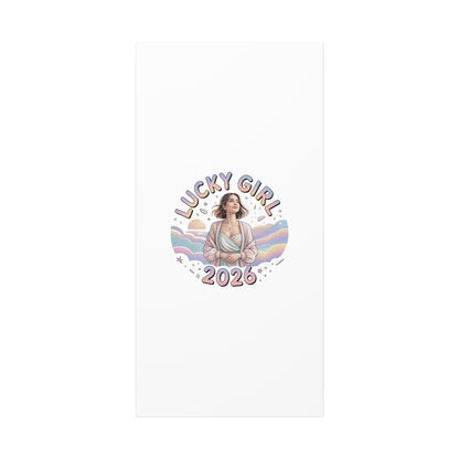 Lucky Girl 2026 Canvas | Manifest Luck, 2026 Lucky Charms