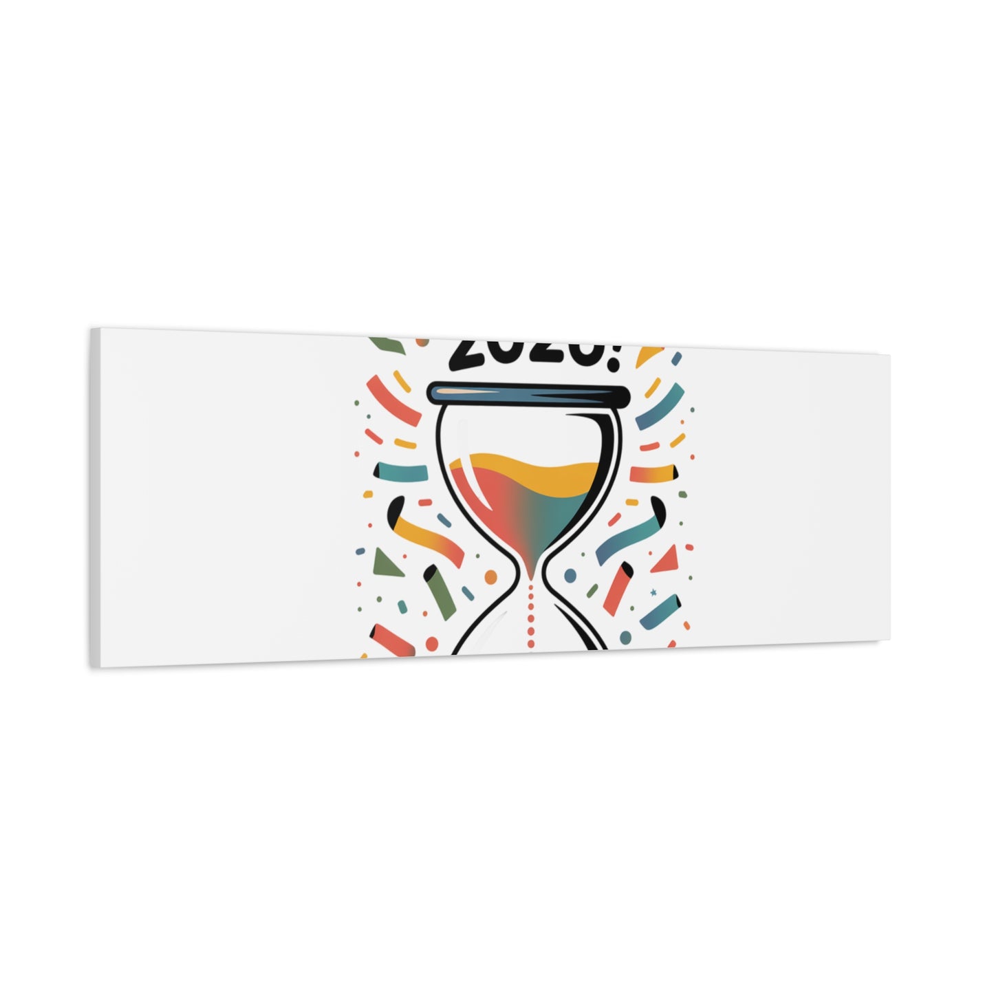 Cheers to 2026 Hourglass Canvas | 2026 goals, new year motivation