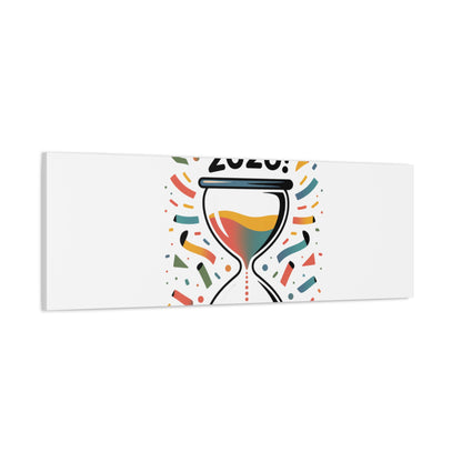 Cheers to 2026 Hourglass Canvas | 2026 goals, new year motivation