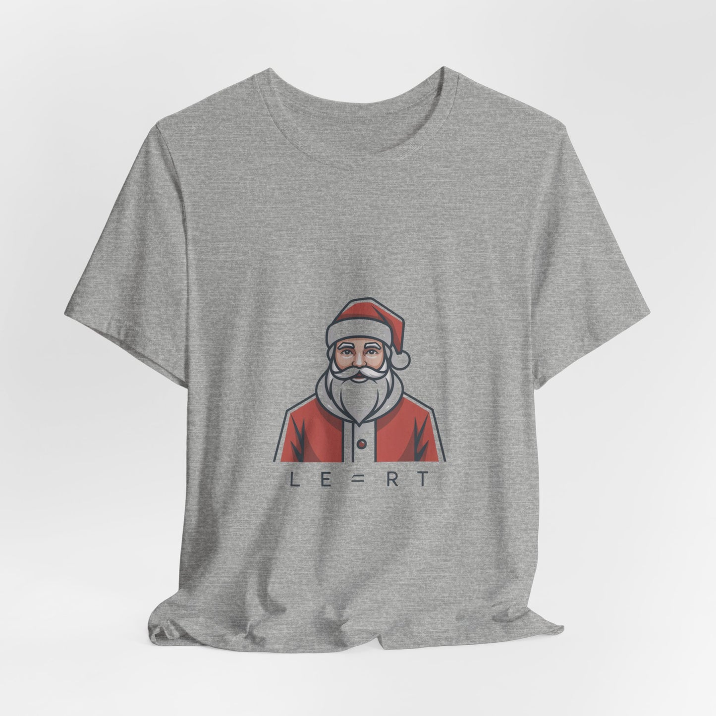 Minimal Santa Graphic Tee | Modern Santa, Abstract Christmas Shirt