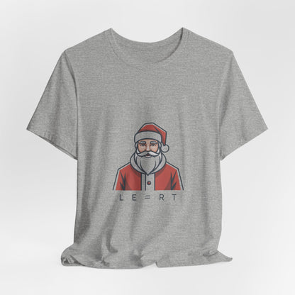 Minimal Santa Graphic Tee | Modern Santa, Abstract Christmas Shirt